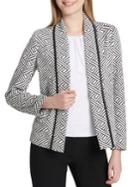 Calvin Klein Petite Knitted Graphic Jacket