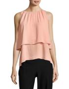 H Halston Tiered Swing Top