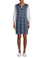 Tommy Bahama Flor Striped Cotton Dress