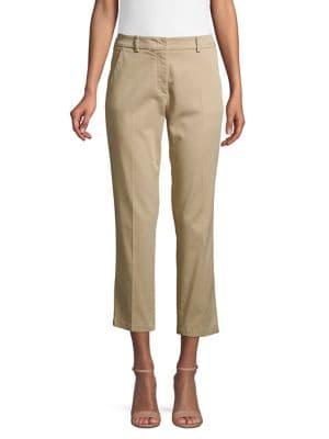Weekend Max Mara Solid Ankle Pants
