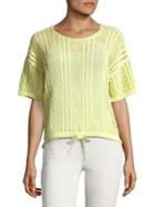 Splendid Knit Drop Shoulder Tee