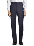 Lauren Ralph Lauren Flat-front Herringbone Pants