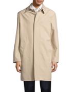 Cole Haan Topper Button-front Trench Coat