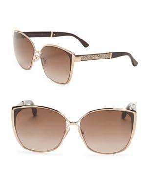 Jimmy Choo Maty 58mm Oversized Cat Eye Sunglasses
