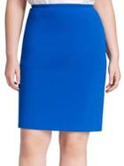 Calvin Klein Plus Classic Straight Skirt