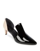 Calvin Klein Nettle Two-tone Patent Leather Heels