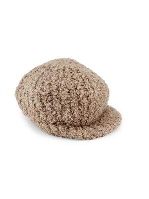 Echo Knit Flat Cap Hat
