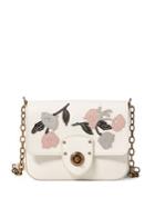 Lauren Ralph Lauren Small Floral Chain Crossbody Bag