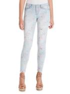 Jessica Simpson Floral-print Super Skinny Jeans
