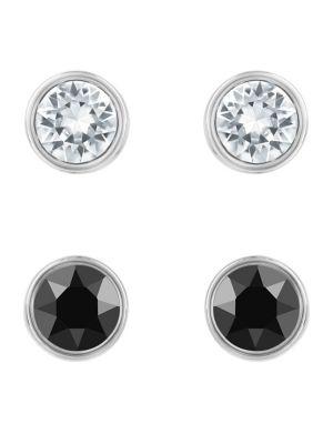 Swarovski Harley Four-piece Multi-colored Earrings Set