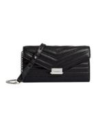 Allsaints Justine Leather Chain Wallet