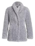 Ellen Tracy X Irina Faux Fur Shawl Jacket