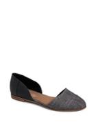 Toms Jutti Suede D'orsay Flats