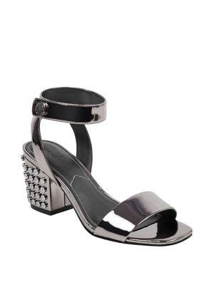 Kendall + Kylie Sophie Studded Block Heel Sandals