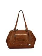 Ellen Tracy Everleigh Logo Satchel