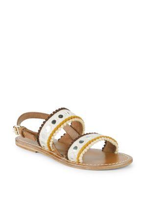 Dvlpmnt+ Mirrored Leather Sandals
