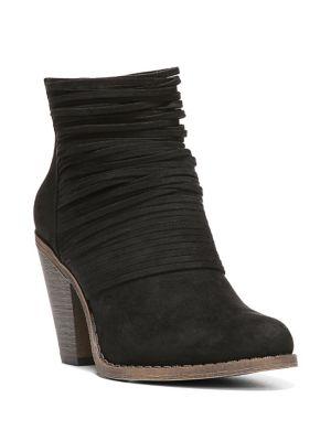 Fergalicious Wicket Strappy Oiled Fabric Booties