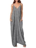Elan Loose-fit Striped Maxi Dress