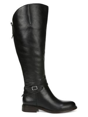 Franco Sarto Haylie Wide Calf Leather High Boots