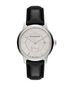 Burberry Round Stainless Steel Watch