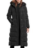 Lauren Ralph Lauren Hooded Faux Fur Coat