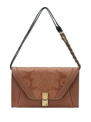 Elliott Lucca Cordoba Leather Convertible Shoulder Clutch