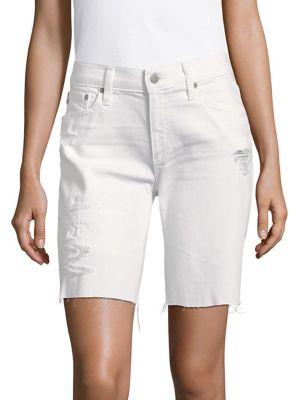 Ag Nikki Mended Denim Shorts