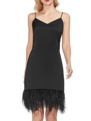 Vince Camuto Gilded Rose V-neck Sheath Dress