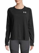 Under Armour Charged Tri-blend Graphic Long Sleeve Top