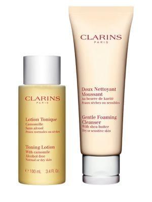 Clarins Cleansing Essentials Duo, Dry Or Sensitive Skin