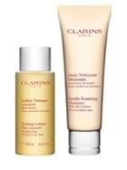 Clarins Cleansing Essentials Duo, Dry Or Sensitive Skin