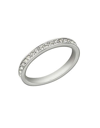 Swarovski Rare Silvertone Crystallized Ring