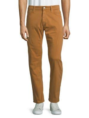 Mavi Zach Almond Twill Straight-leg Pants
