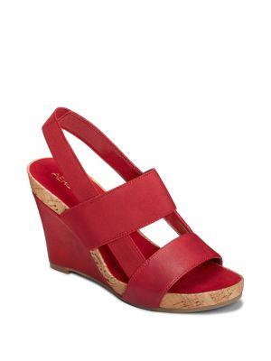 Aerosoles Magnolia Plush Wedge Sandals