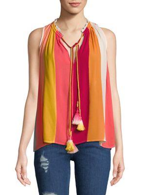 Banjara Multicolored Stripe Top
