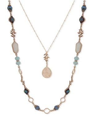 Lonna & Lilly Mother-of-pearl Double-strand Necklace