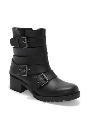 Me Too Jonni Strappy Leather Boots