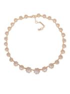 Jenny Packham Faceted Crystal Stone Collar Necklace