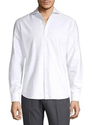 Black Brown Textured Shirt