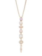Design Lab Lord & Taylor Crystal Long Pendant Necklace