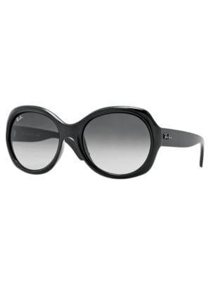 Ray-ban 57mm Large Round Glam Acetate Sunglasses