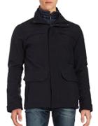 Weatherproof Zip-front Waterproof Jacket