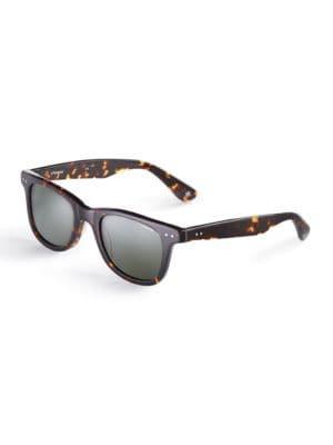 Polaroid 50mm Polarized Round Sunglasses