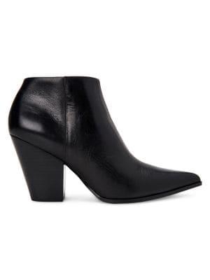 Calvin Klein Ignazia Leather Booties
