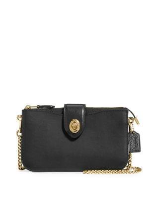 Coach Logo Turnlock Crossbody Bag