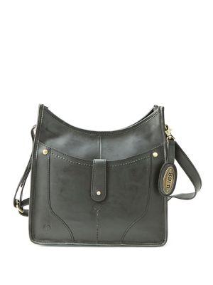 Born Hampton Distressed Leather Crossbody Bag