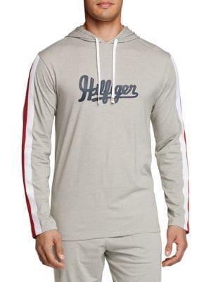 Tommy Hilfiger Stripe-tape Cotton-blend Hoodie