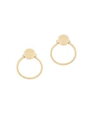 Laundry By Shelli Segal Classic Door Knocker Earrings