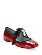 Marc Jacobs Lisa Mary Jane Patent Leather Ballet Flats