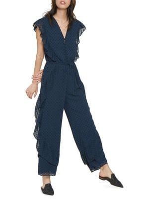 Walter Baker Maria Ruffle Jumpsuit